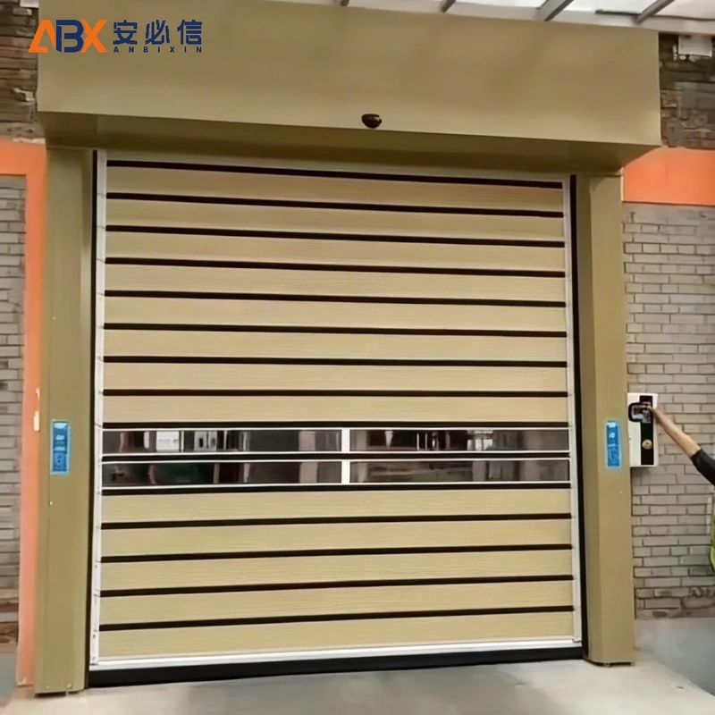 白山铝制高速门